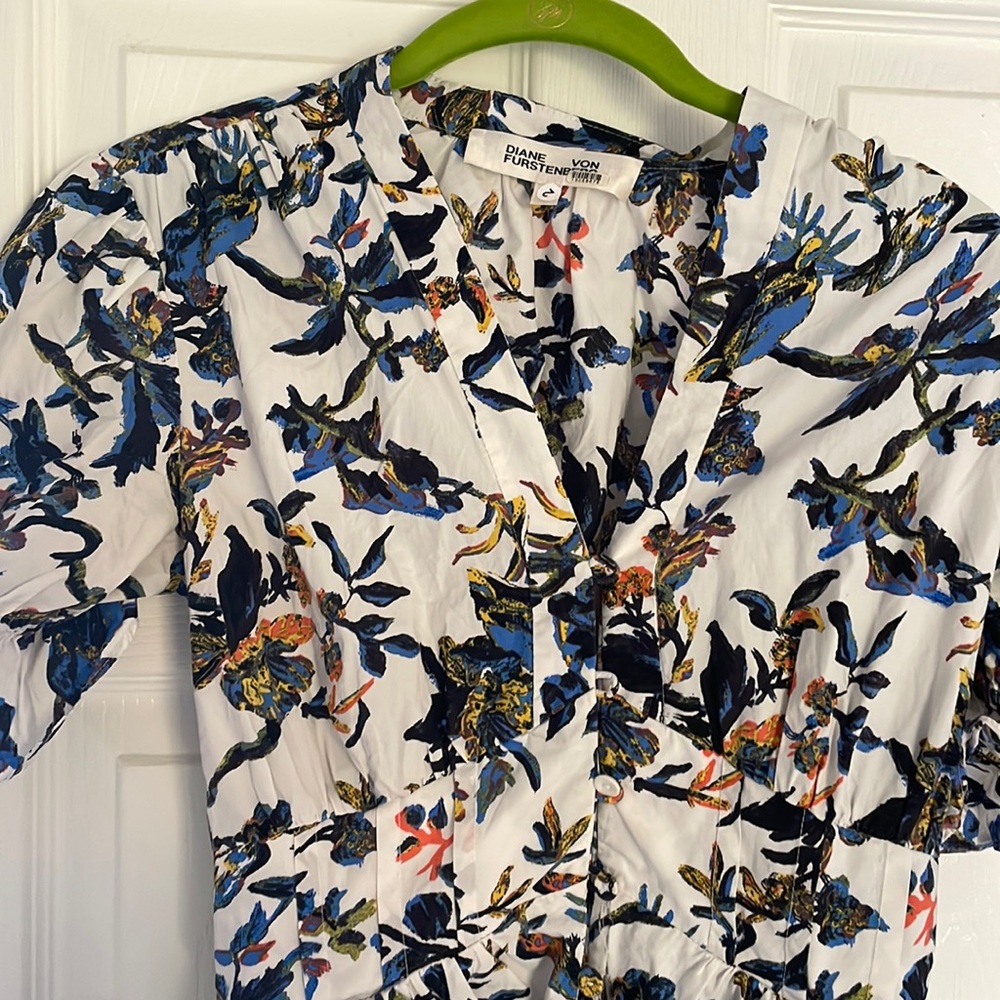 Blue Bird Size 2 dress